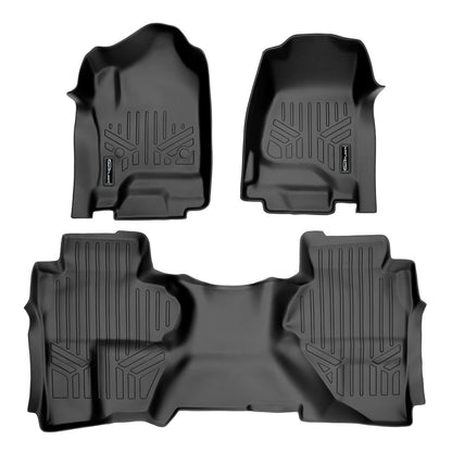 2015-2019 Chevrolet Silverado 3500 HD Floor Liners|Double Cab Models|SMARTLINER