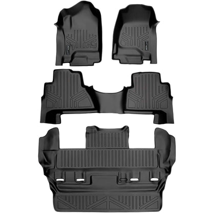 2015-2020 Cadillac Escalade Floor Liners|7 Passenger, 8 Passenger Models|SMARTLINER