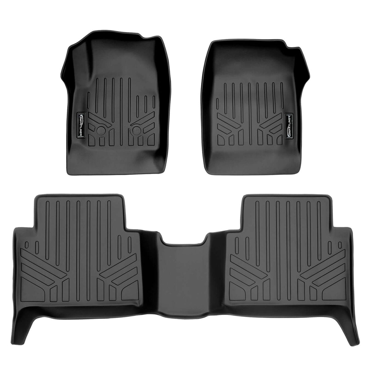 2015-2022 GMC Canyon Floor Liners|Crew Cab Models|SMARTLINER