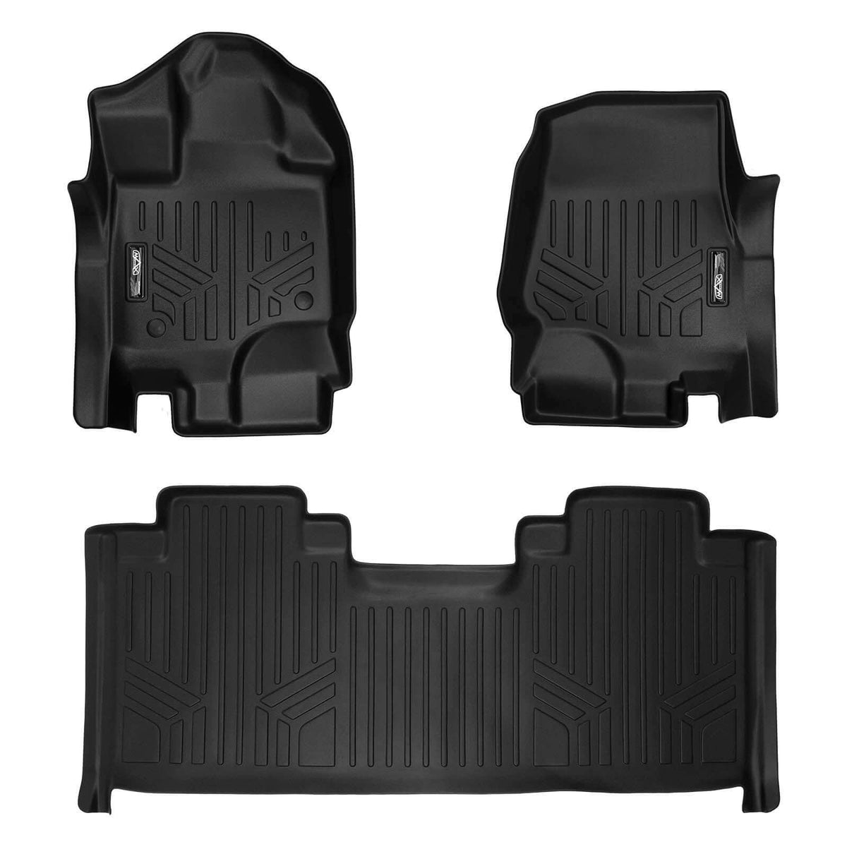 2015-2027 Ford F-150 Floor Liners | Super Cab Models 1st row Bucket Seats |SMARTLINER