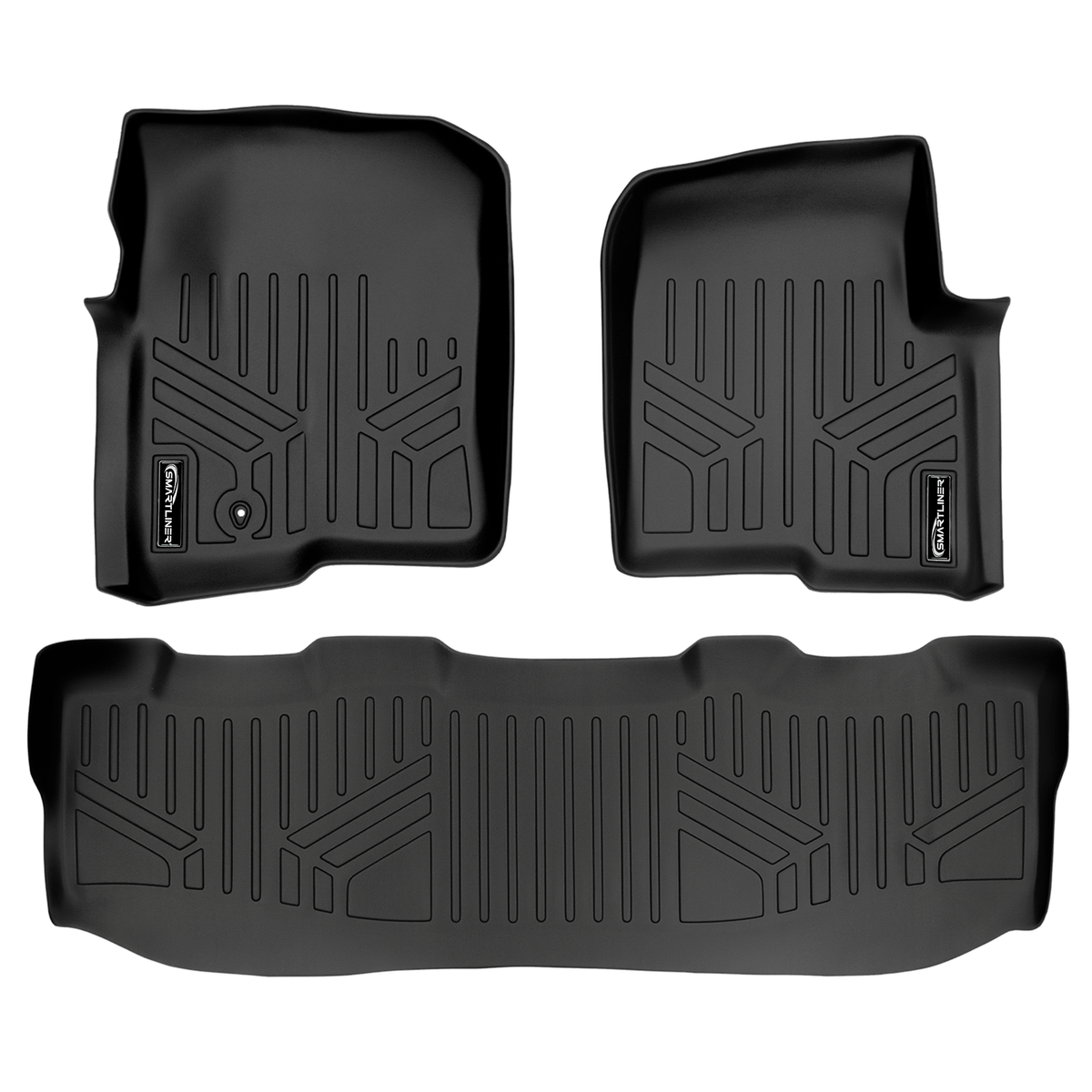2008-2010 Ford F-350 Floor Liners|Super Crew Models|SMARTLINER