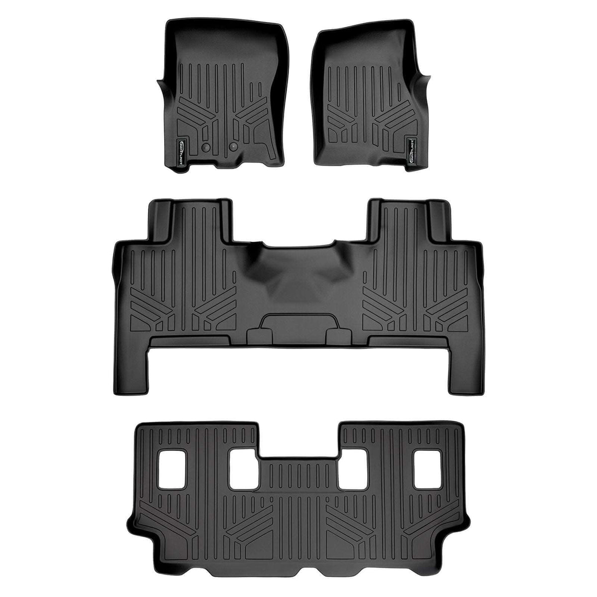 2011-2017 Ford Expedition EL Floor Liners|8 Passenger Models|SMARTLINER