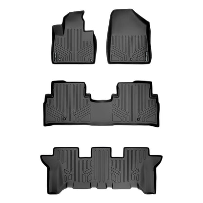 2016-2020 Kia Sorento Floor Liners|Fits 7 passenger model|SMARTLINER