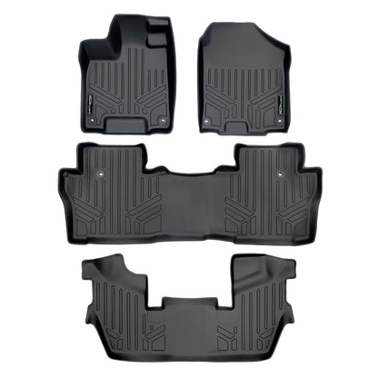2016-2022 Honda Pilot Floor Liners|7 Passenger Models|SMARTLINER