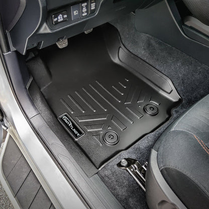 2018-2023 Toyota Tacoma Manual Floor Liners | Double Cab Models with Manual Transmission | SMARTLINER