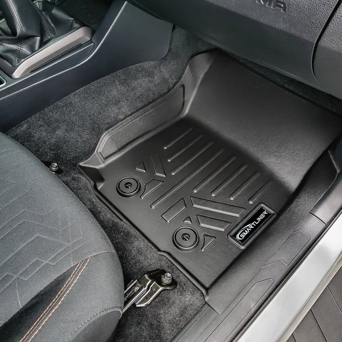 2018-2023 Toyota Tacoma Manual Floor Liners | Double Cab Models with Manual Transmission | SMARTLINER