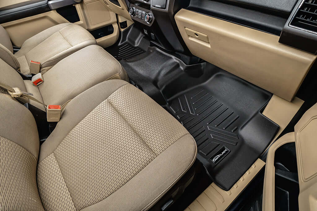 2015-2027 Ford F-150 Floor Liners |Super Crew Cab Models 1st Row Bench Seat | SMARTLINER