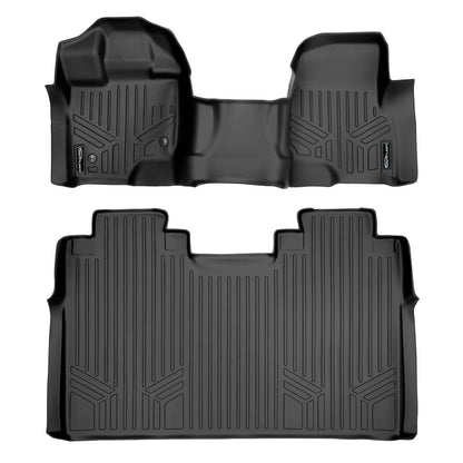2015-2027 Ford F-150 Floor Liners |Super Crew Cab Models 1st Row Bench Seat | SMARTLINER