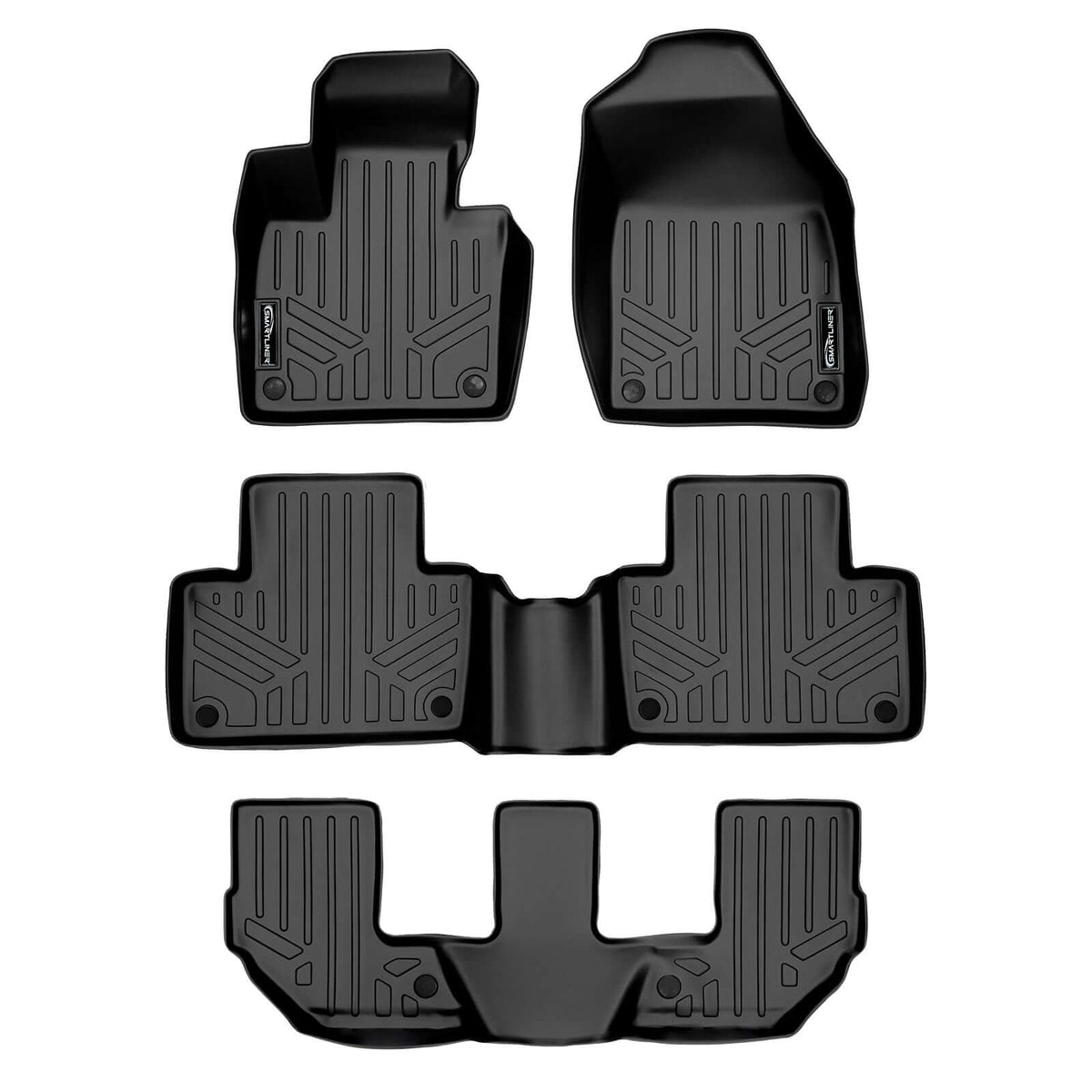 2020-2026 Volvo XC90 Floor Liners|7 Passenger Models|SMARTLINER