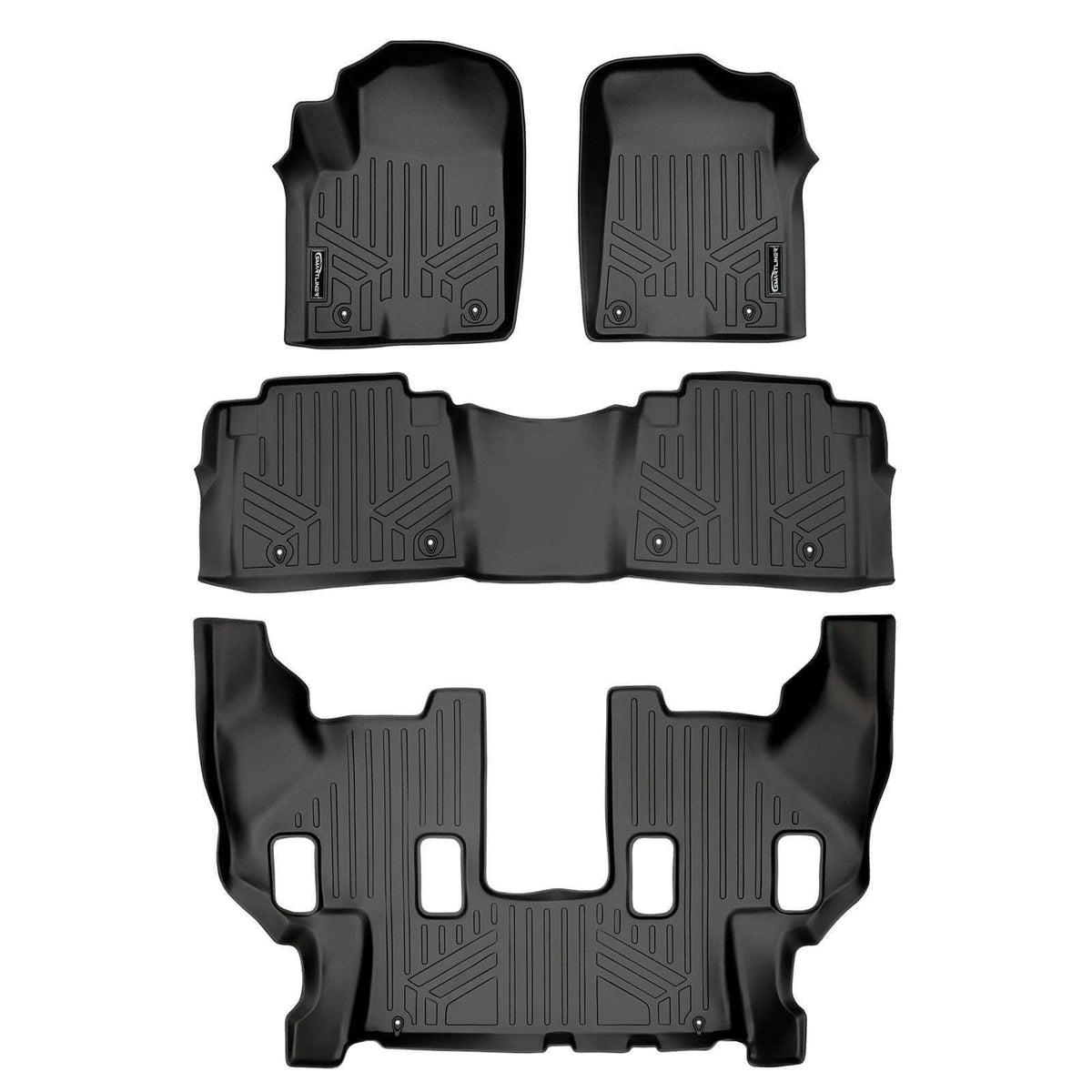 2017-2018 Nissan Armada Floor Liners|7 Passenger Models|SMARTLINER