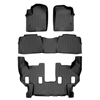 2017-2018 Nissan Armada Floor Liners|7 Passenger Models|SMARTLINER