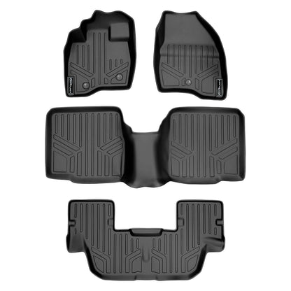 2017-2019 Ford Explorer Floor Liners|8 Passenger Models|SMARTLINER