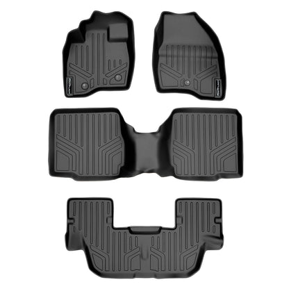 2017-2019 Ford Explorer Floor Liners|7 Passenger Models|SMARTLINER