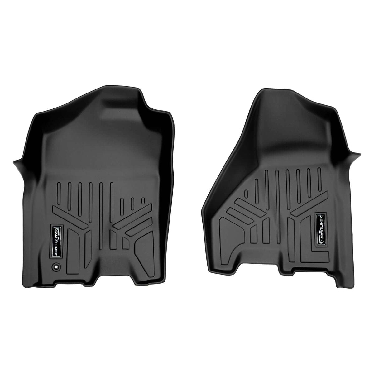 2012 Ram 3500 Floor Liners|Crew Cab Models (1st Row Bench or Bucket, No Over the Hump Coverage, No PTO Kit, No 4x4 Shifter)|SMARTLINER