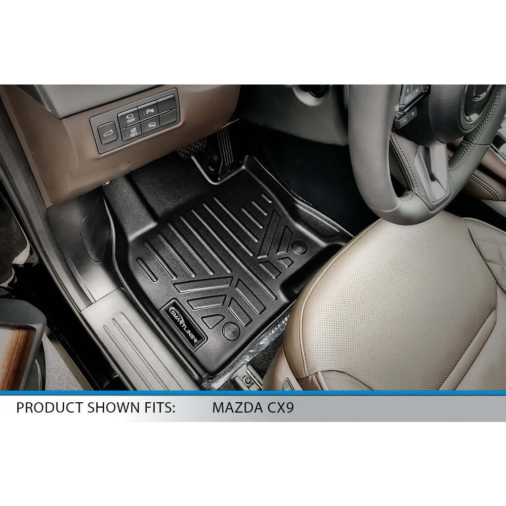 2016-2023 Mazda CX9 Floor Liners|7 Passenger Models|SMARTLINER