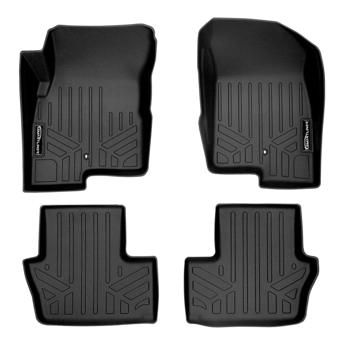 2007-2017 Jeep Compass Floor Liners|Fits 2017 models with Single hooks|SMARTLINER