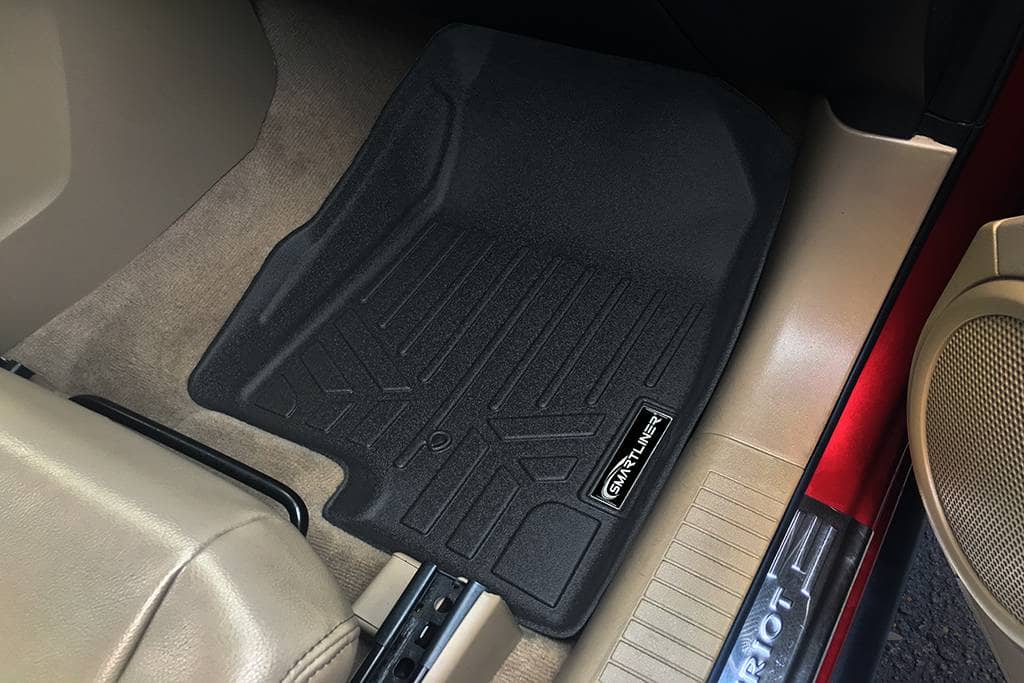 2007-2017 Jeep Patriot Floor Liners|2017 Single hooks|SMARTLINER