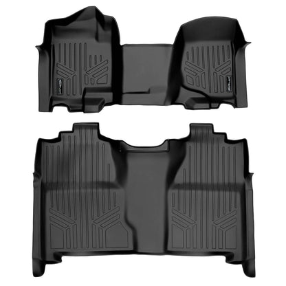2007-2014 GMC Sierra 2500 HD Floor Liners|Crew Cab Models|SMARTLINER