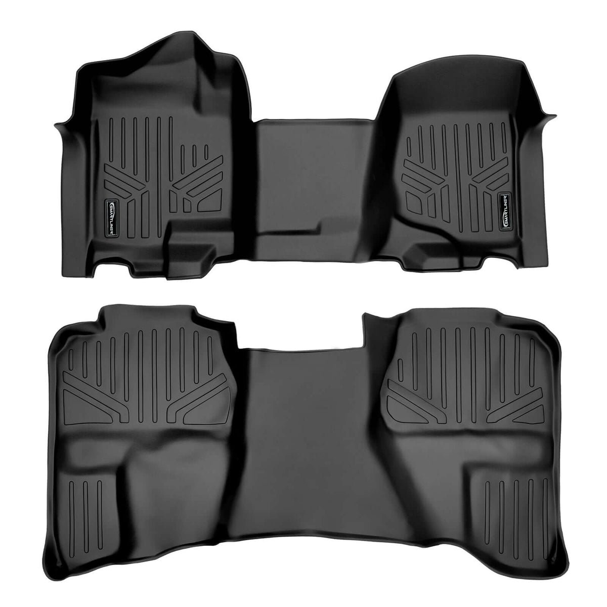 2007-2013 Chevrolet Silverado 2500 HD Floor Liners|Double Cab Models|SMARTLINER