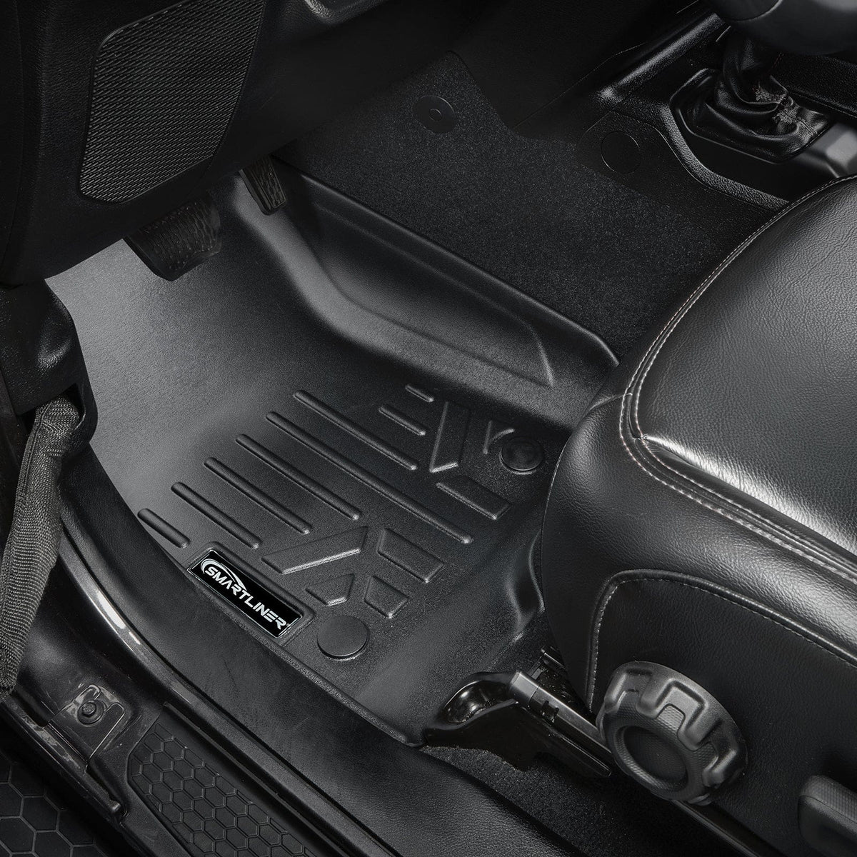 2020-2026 Jeep Gladiator Floor Liners|Equipped with Lockable Under-Seat Storage|SMARTLINER
