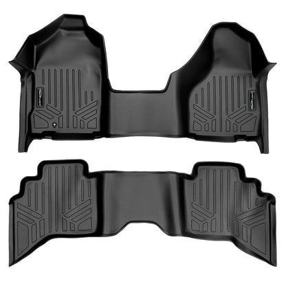 2003-2009 Dodge Ram 2500 Floor Liners|Quad Cab Models (1st Row Bench or Bucket, No PTO Kit, No 4x4 Shifter) (No PTO Kit, No 4x4 Shifter)|SMARTLINER
