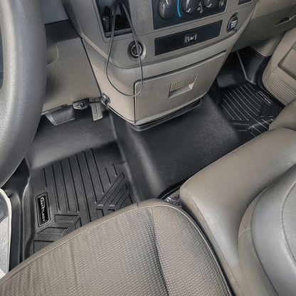 2020-2026 Jeep Gladiator Floor Liners|Fits models with 2nd row non-locking storage wall|SMARTLINER