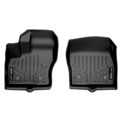 2018-2020 Ford Transit Connect Floor Liners|Long Wheel Base, Passenger Van Models (With or without Retention & with secondary Footrest. (Cargo & Wagon - SWB/LWB) (Vinyl Floor))|SMARTLINER