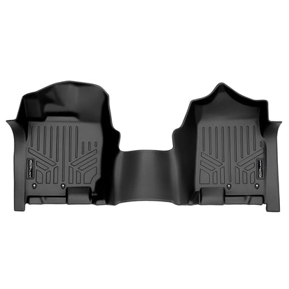 2017-2024 Nissan Titan Floor Liners | Crew Cab Models with 1st Row Bench Seat and Carpeted Flooring | SMARTLINER