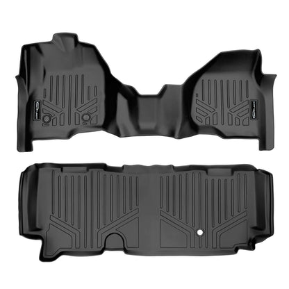 2012 Ford F-350 Floor Liners|Super Cab Models (W/Raised Footrest Not Over the hump)|SMARTLINER