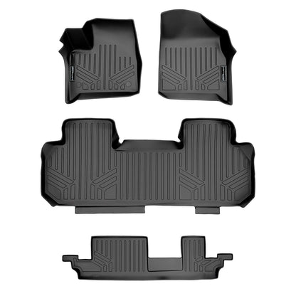 2024-2026 Chevrolet Traverse Floor Liners|8 Passenger Models|SMARTLINER