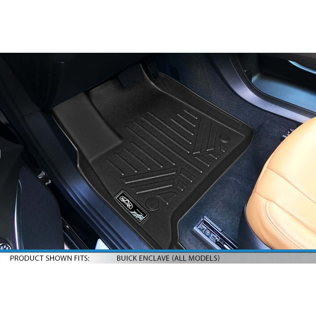 2018-2024 Buick Enclave Floor Liners|2nd row bucket seats|SMARTLINER