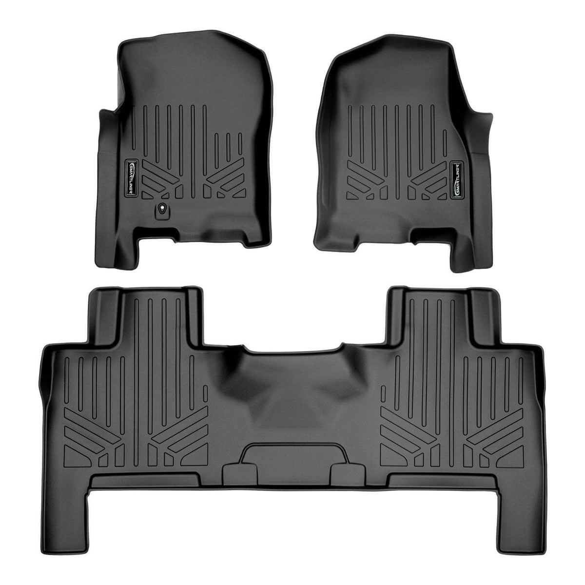 2007-2010 Ford Expedition Floor Liners|8 Passenger Models|SMARTLINER