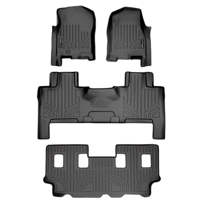 2007-2017 Lincoln Navigator L Floor Liners|7 Passenger, 8 Passenger Models|SMARTLINER
