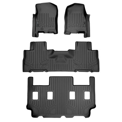 2007-2017 Lincoln Navigator L Floor Liners|7 Passenger Models|SMARTLINER