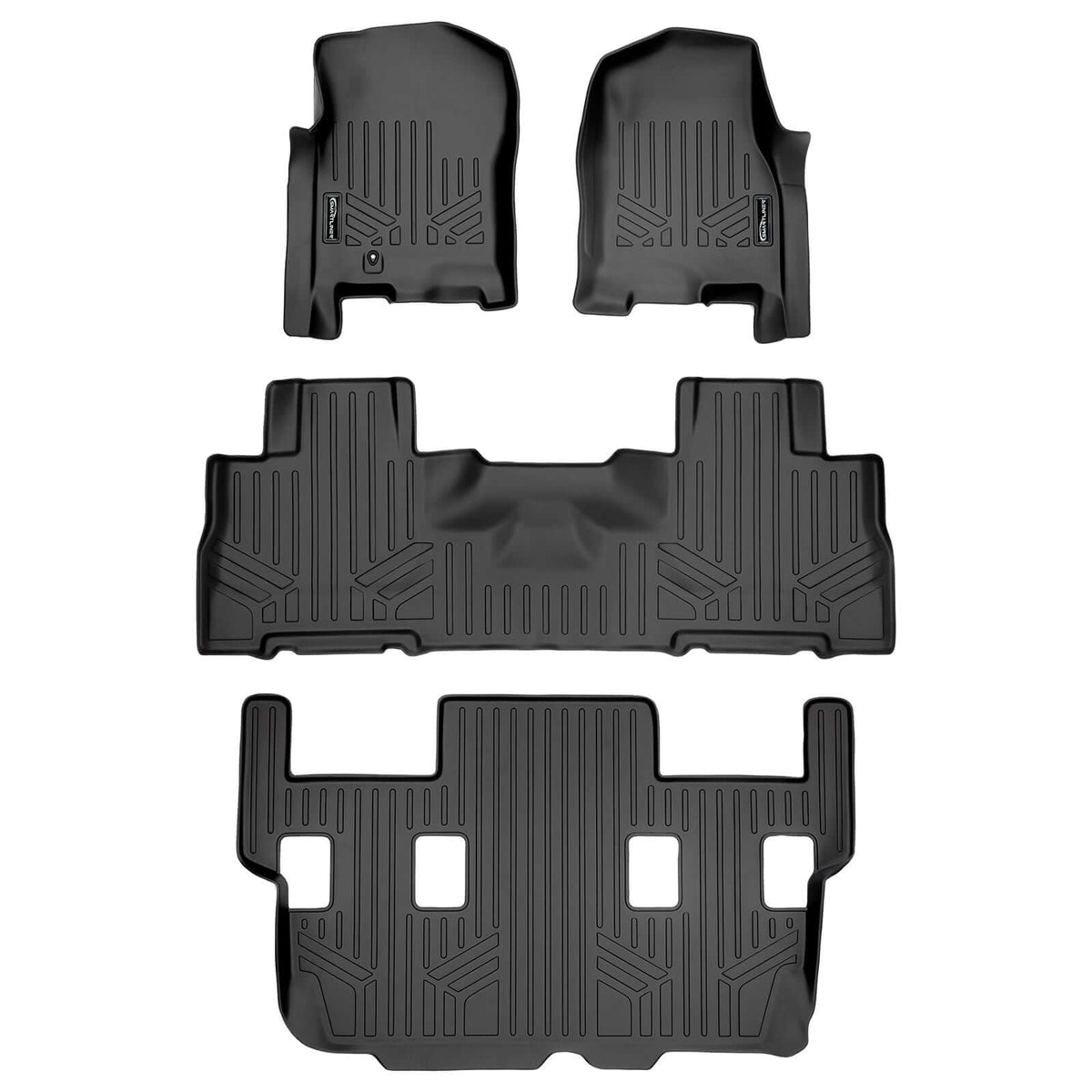 2007-2010 Ford Expedition Floor Liners|7 Passenger Models|SMARTLINER