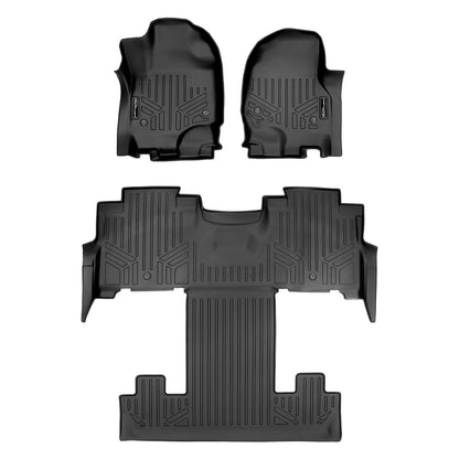 2018-2024 Ford Expedition Max Floor Liners|7 Passenger Models|SMARTLINER