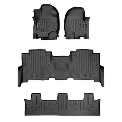 2018-2024 Lincoln Navigator Floor Liners|8 Passenger Models|SMARTLINER