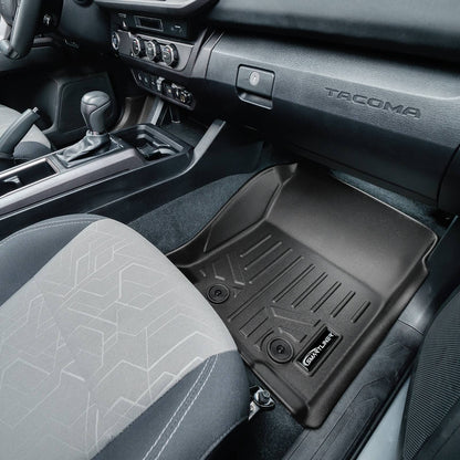 2018-2023 Toyota Tacoma Floor Liners|Double Cab Models with Automatic Transmission | SMARTLINER