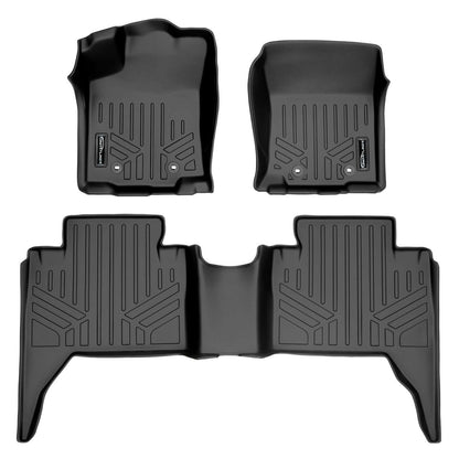 2018-2023 Toyota Tacoma Floor Liners|Double Cab Models with Automatic Transmission | SMARTLINER