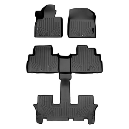 2020-2025 Kia Telluride Floor Liners|7 Passenger Models|SMARTLINER
