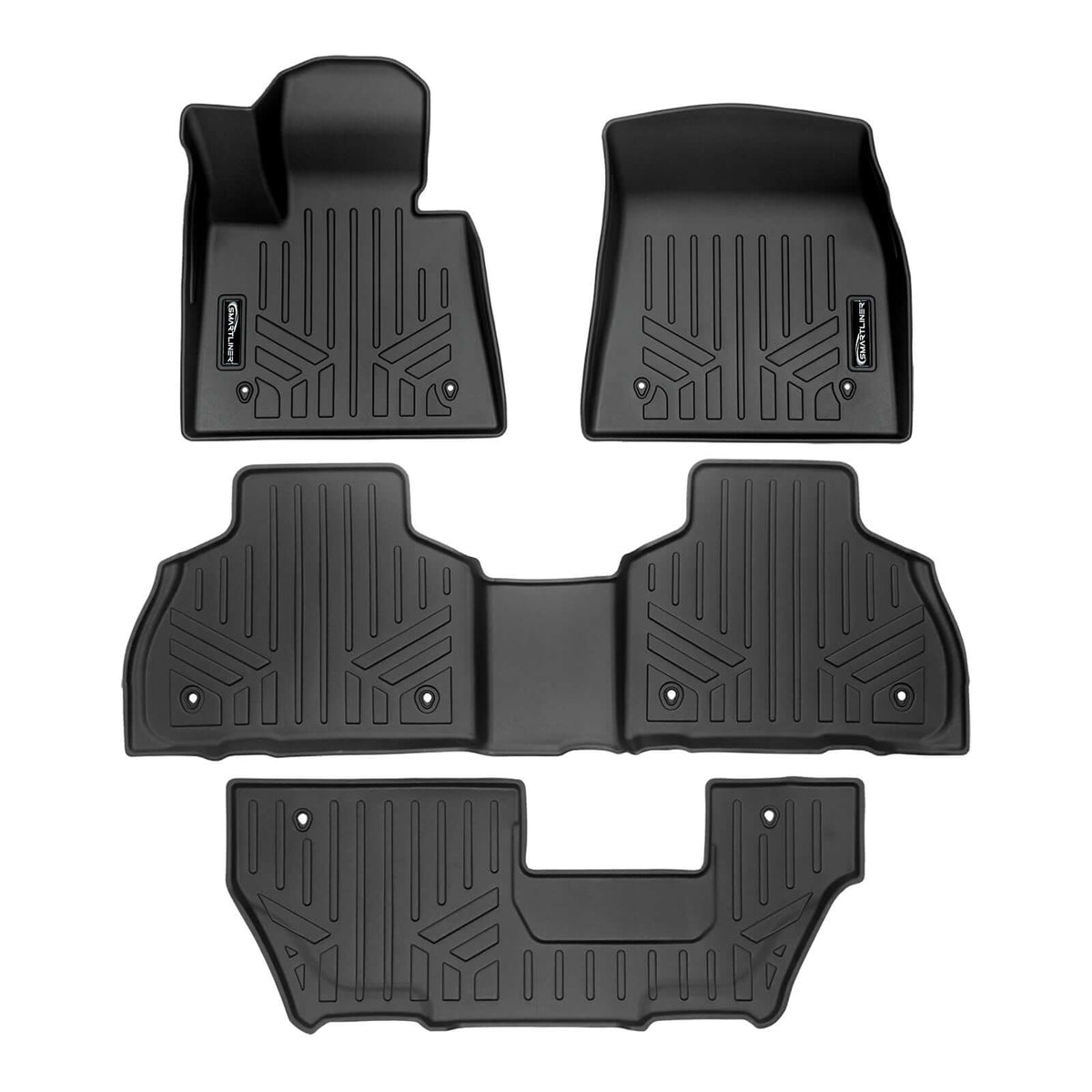 2021-2026 BMW Alpina XB7 Floor Liners|7 Passenger Models|SMARTLINER