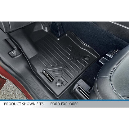 2020-2026 Ford Explorer Hybrid Floor Liners|For 2021 models works without passenger retention on the floor|SMARTLINER