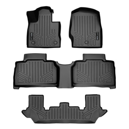 2020-2026 Ford Explorer Floor Liners|For 2021 models works without passenger retention on the floor|SMARTLINER