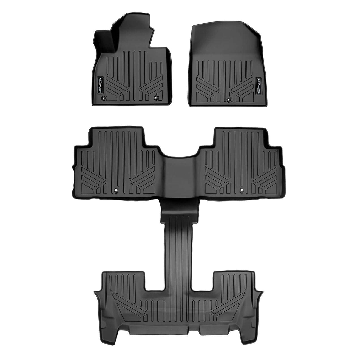 2020-2025 Hyundai Palisade Floor Liners|7 Passenger Models|SMARTLINER