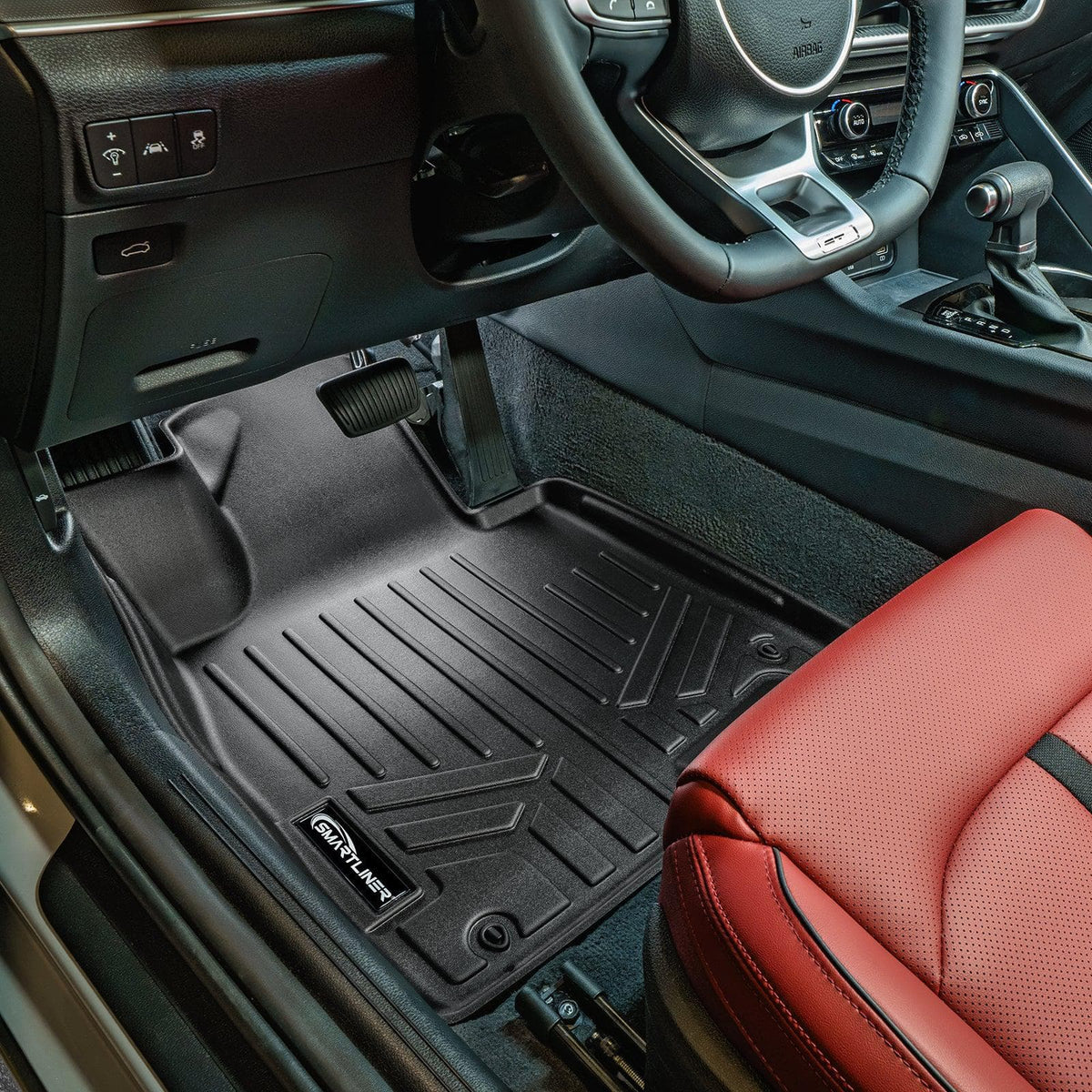 2020-2023 Hyundai Sonata Floor Liners|Fits 2026 Model|SMARTLINER