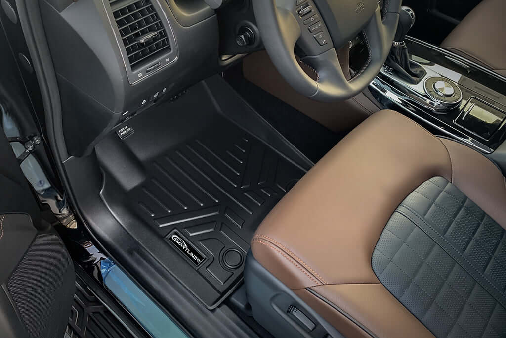 2019-2024 Infiniti QX80 Floor Liners|8 Passenger Models|SMARTLINER
