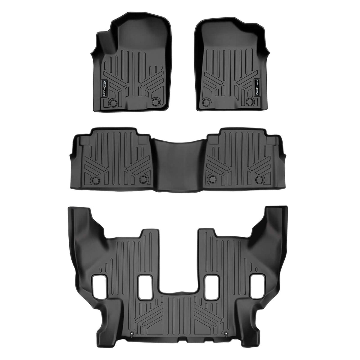 2019-2024 Nissan Armada Floor Liners|7 Passenger Models|SMARTLINER