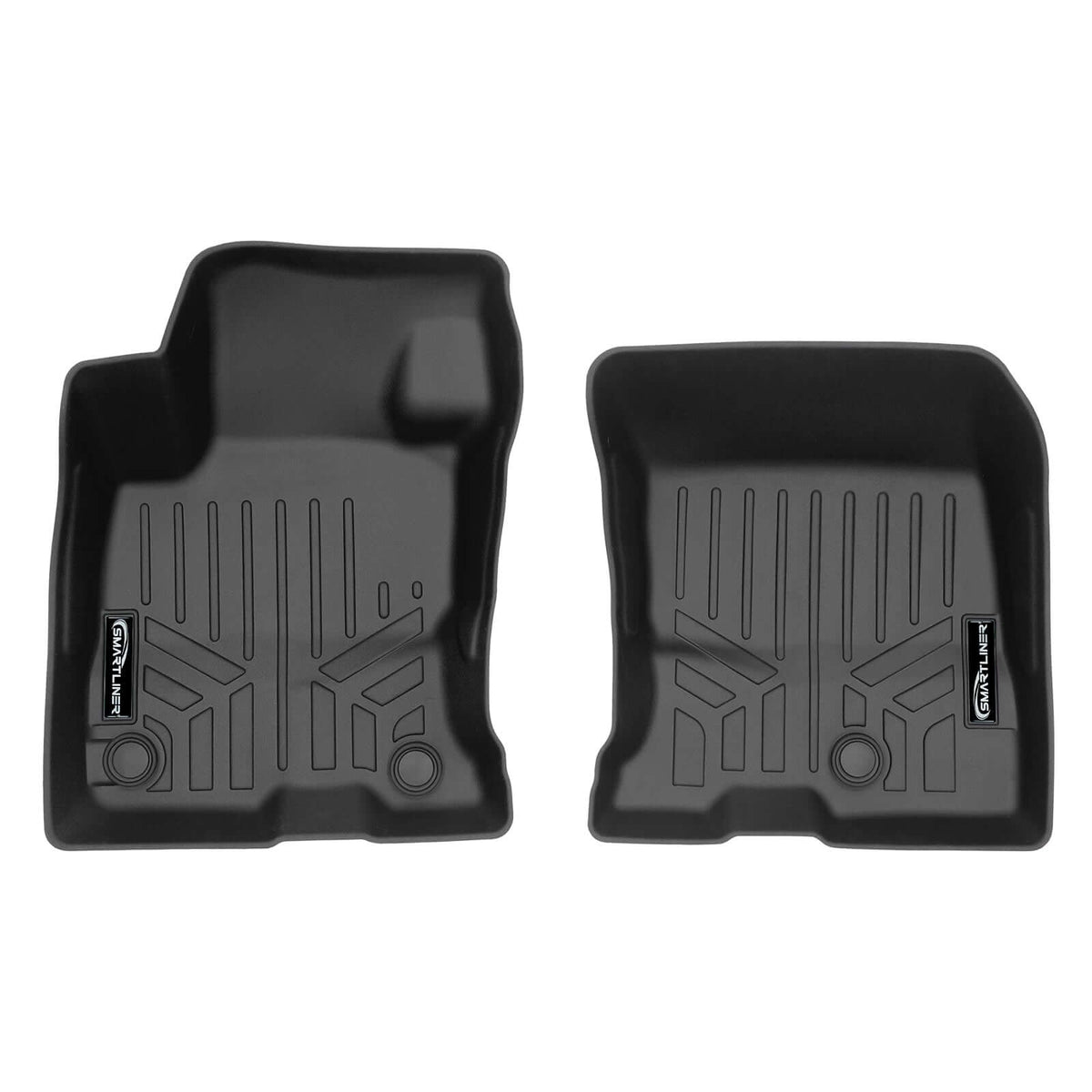 2020-2026 Ford Escape Plug-in Hybrid Floor Liners|For the passenger mat w/o ring, will be use mat with ring (2022 model)|SMARTLINER