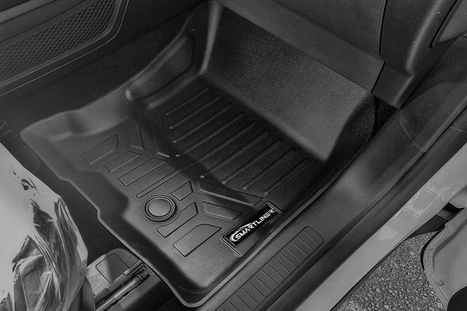 2020-2026 Ford Escape Hybrid Floor Liners|For the passenger mat w/o ring, will be use mat with ring (2022 model)|SMARTLINER