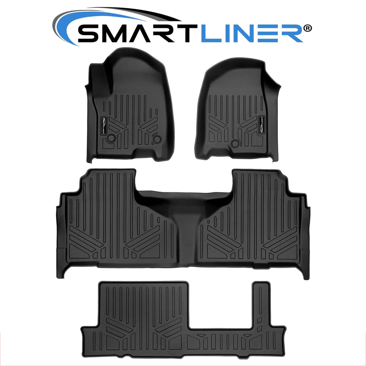2021-2026 GMC Yukon Floor Liners|8 passengers|SMARTLINER